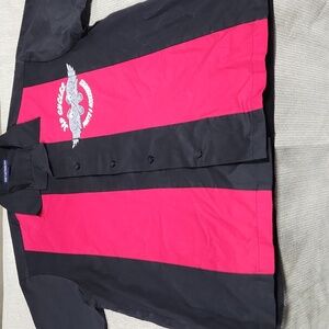 VintageY2K Hard-To-Find J&P Cycles Port Authority Button-Up  - Size Large